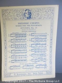 Collection of Sheet Music.  See all the photos