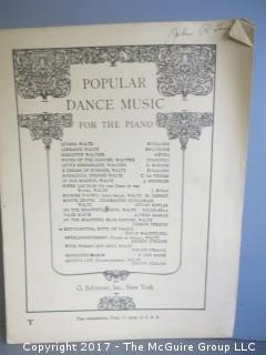 Collection of Sheet Music.  See all the photos