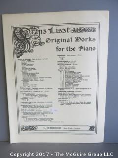 Collection of Sheet Music.  See all the photos