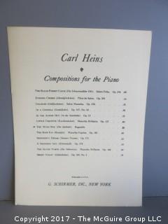 Collection of Sheet Music.  See all the photos