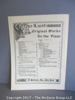 Collection of Sheet Music.  See all the photos