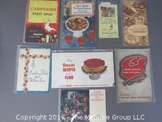 Curated Collection of Food Manufacturer Recipe Pamphlets, etc. 