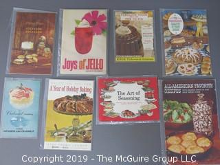 Curated Collection of Food Manufacturer Recipe Pamphlets, etc. 