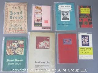 Curated Collection of Food Manufacturer Recipe Pamphlets, etc. 