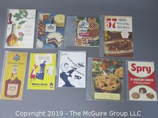 Curated Collection of Food Manufacturer Recipe Pamphlets, etc. 