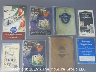 Curated Collection of Food Manufacturer Recipe Pamphlets, etc. 