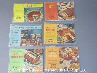 Curated Collection of Food Manufacturer Recipe Pamphlets, etc. 