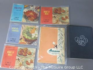 Curated Collection of Food Manufacturer Recipe Pamphlets, etc. 