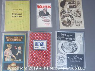 Curated Collection of Food Manufacturer Recipe Pamphlets, etc. 