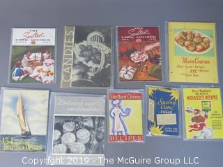 Curated Collection of Food Manufacturer Recipe Pamphlets, etc. 