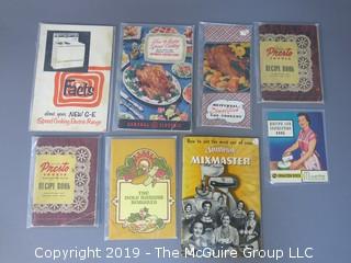 Curated Collection of Food Manufacturer Recipe Pamphlets, etc. 