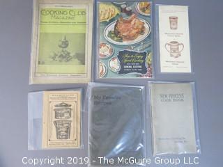 Curated Collection of Food Manufacturer Recipe Pamphlets, etc. 