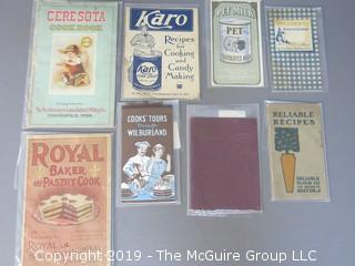 Curated Collection of Food Manufacturer Recipe Pamphlets, etc. 