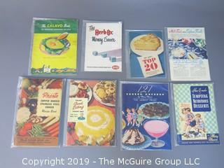 Curated Collection of Food Manufacturer Recipe Pamphlets, etc. 