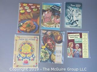 Curated Collection of Food Manufacturer Recipe Pamphlets, etc. 