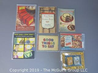 Curated Collection of Food Manufacturer Recipe Pamphlets, etc. 