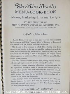 (2) Alice Bradley Cookbooks  