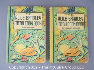 (2) Alice Bradley Cookbooks  