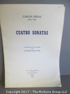 Collection of Sheet Music.  See all the photos