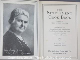 The Settlement Cookbook; 1944 