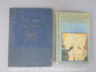 (2) Book Titles: "Anyone Can Bake; and "The Story of Crisco"