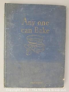 (2) Book Titles: "Anyone Can Bake; and "The Story of Crisco"