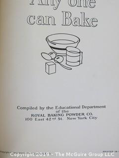 (2) Book Titles: "Anyone Can Bake; and "The Story of Crisco"