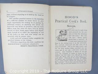 Hood's Practical Cook Book; 1897 