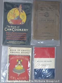 Collection of Vintage Cookbooks