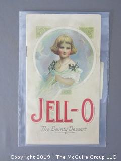 1908 Rose O'Neil Illustrated "Jello" Brand Food Manufacturer Recipe Pamphlet 