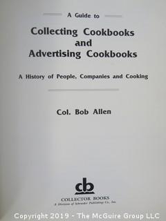 "A Guide to Collecting Cookbooks; authored by Colonel Bob Allen