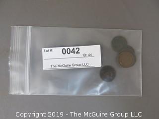 (6) 1890 Indian Head Cents