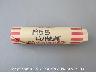 Roll of 1963 Wheat Cents
