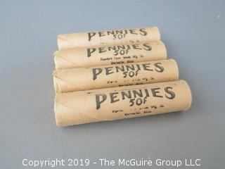 (4) Rolls of 1974 Cents