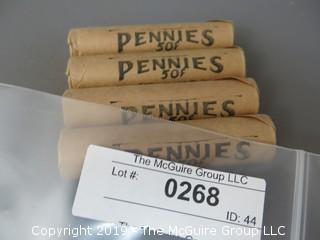 (4) Rolls of 1974 Cents