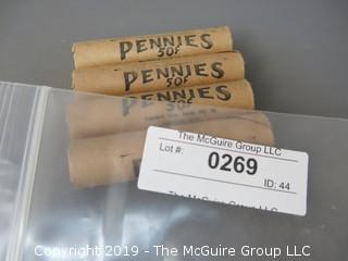 (4) Rolls of 1974 Cents