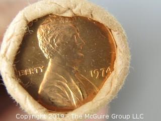 (4) Rolls of 1974 Cents