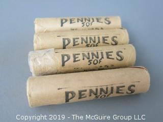 (4) Rolls of 1974 Cents