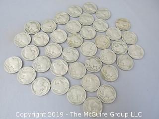 (39) 1937 Buffalo Nickels (Description Altered 5.5 @ 12:18pm)