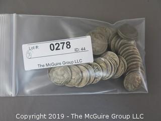 Roll of 1936 Buffalo Nickels (Description Altered 5.5 @ 12:20pm)