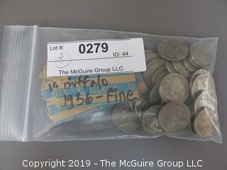 Roll of 1936 Buffalo Nickels 