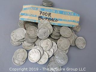 (80) Mixed Buffalo Nickel Dates