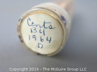 (4) Rolls of 1964-D Cents