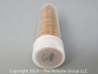 Roll of 1968 Cents