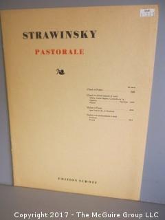 Collection of Sheet Music.  See all the photos