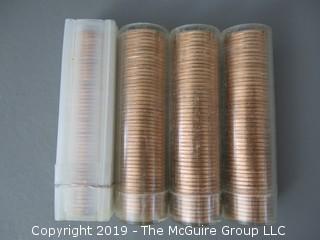 (4) Rolls of 1974-D Cents