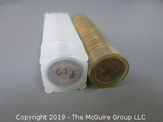 (2) Rolls of 1962-D