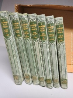 7 Vol. books "A Picturesque Tale of Progress" by Olive, Beaupre and Miller - see multiple photos 