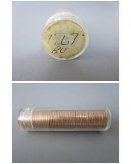 (1) Roll of 1967 BU Cents