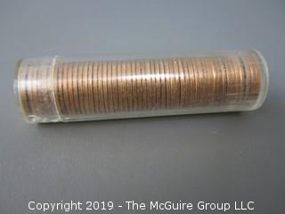 Roll of 1968 S and D Cents; BU (Description Altered 5.5 @ 12:10pm)